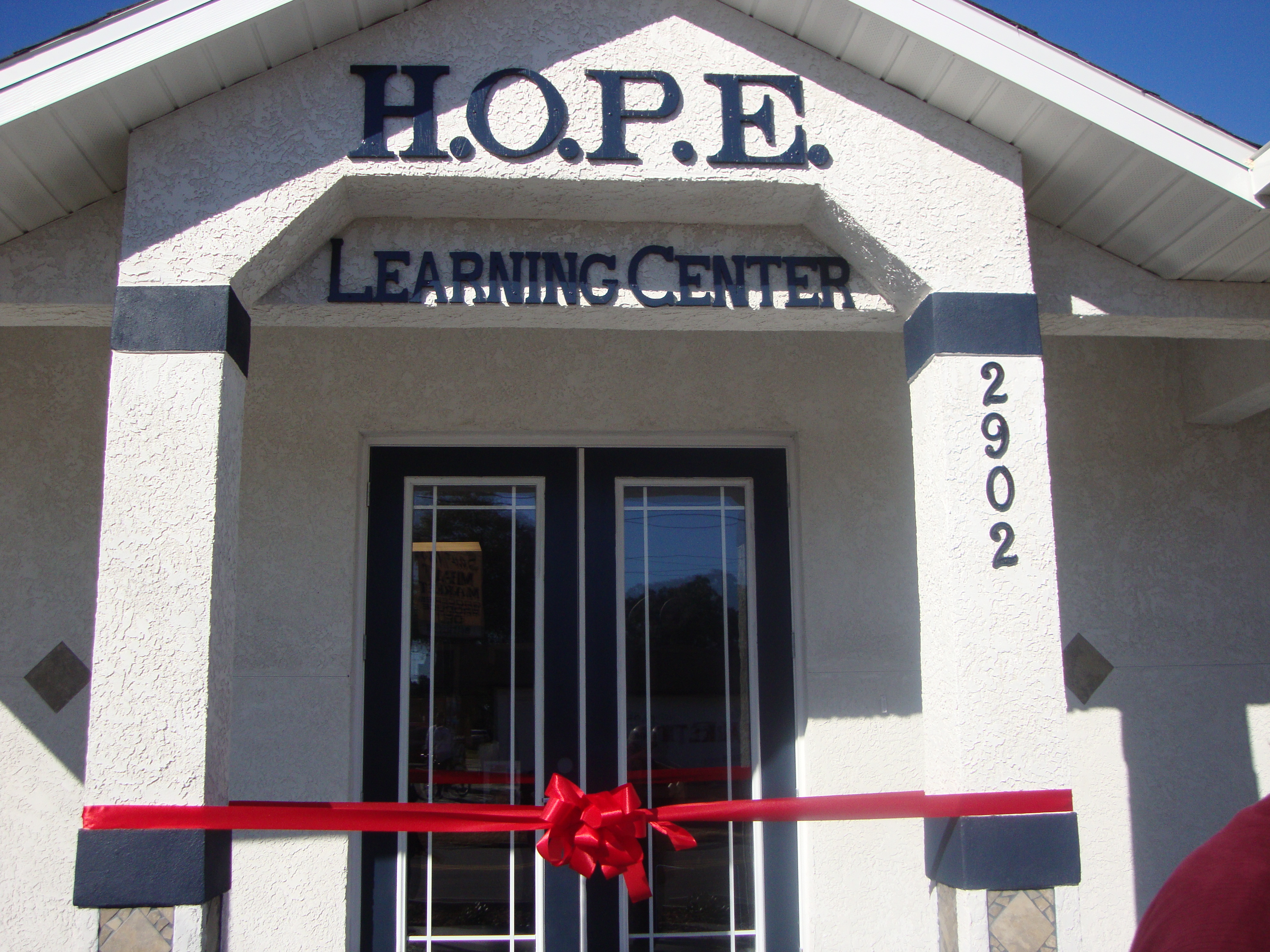 HOPE Learning Center Opening