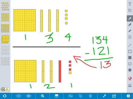 Preview screenshot of Number Pieces app
